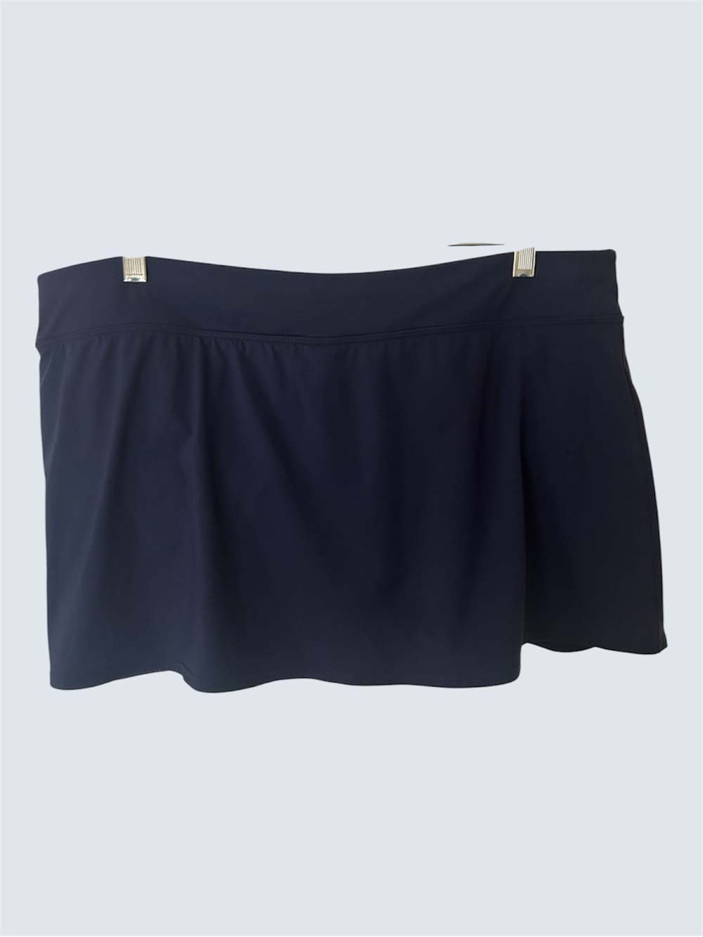 Lands' End Blue Swim Skirt with Flat Waistband Women's Plus size 16W